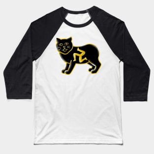 Manx cat Baseball T-Shirt